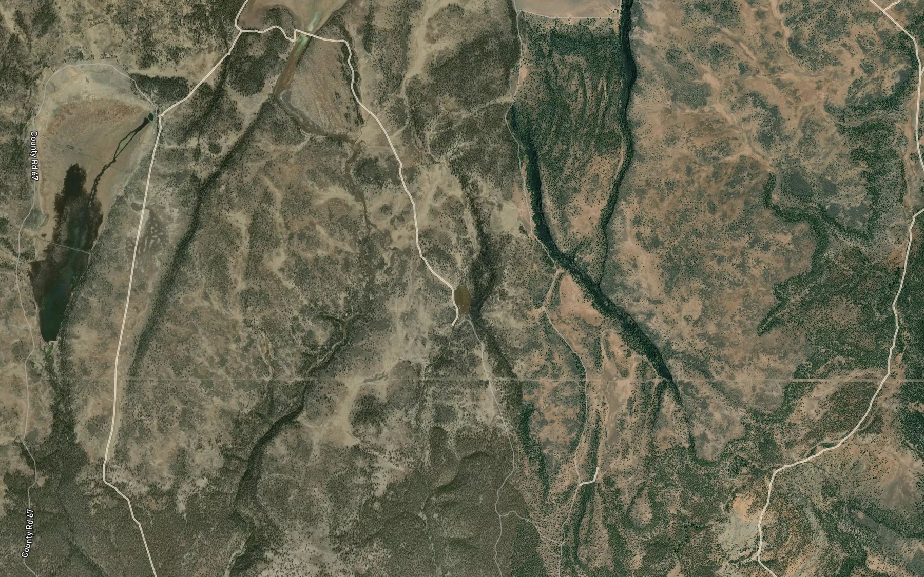 Satellite map of the Essex Spring