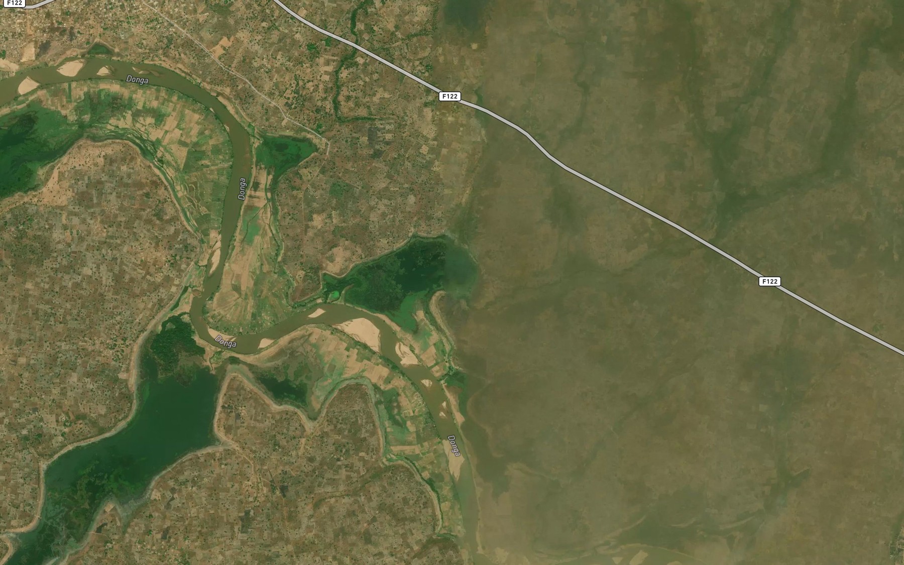 Satellite map of the River Baban