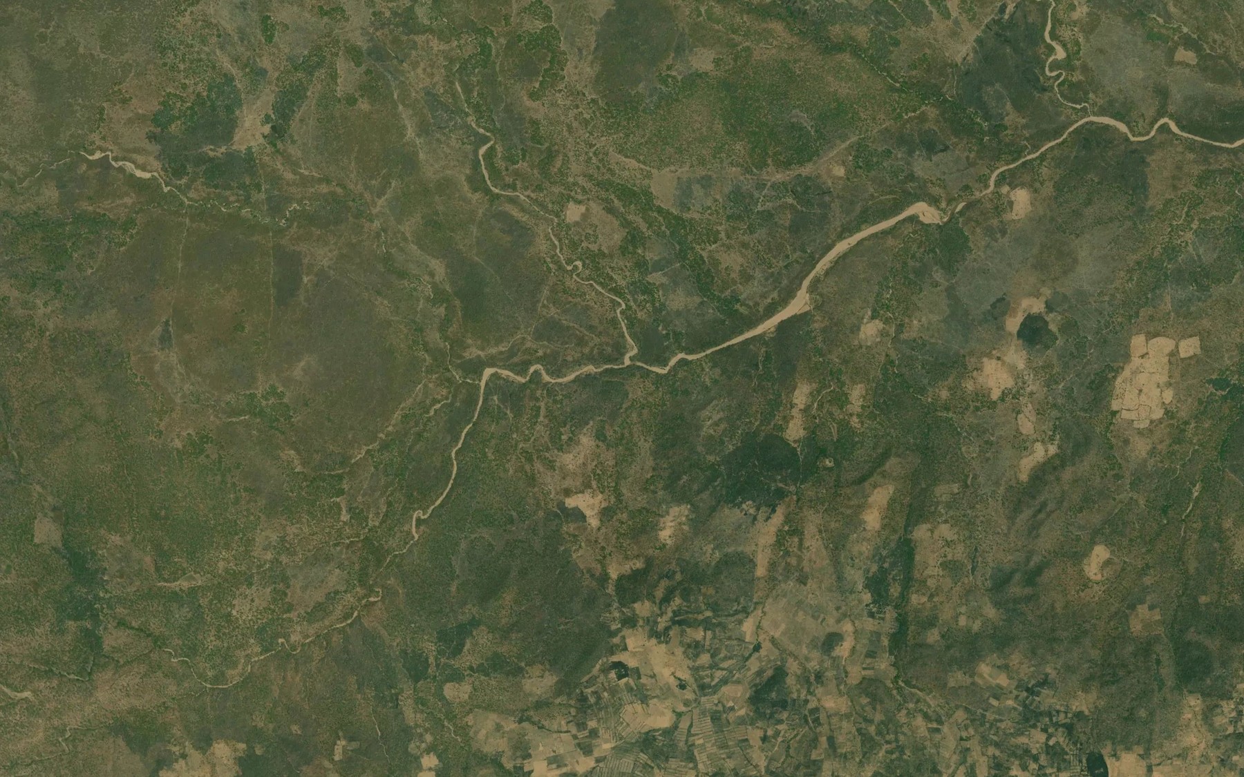 Satellite map of the Mala