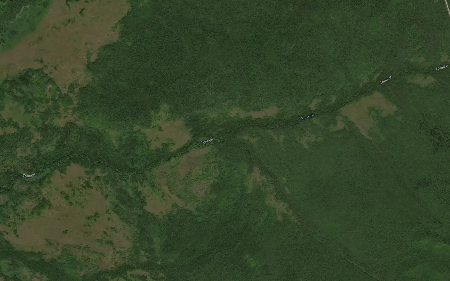 Satellite map of the Cheremukhovyy