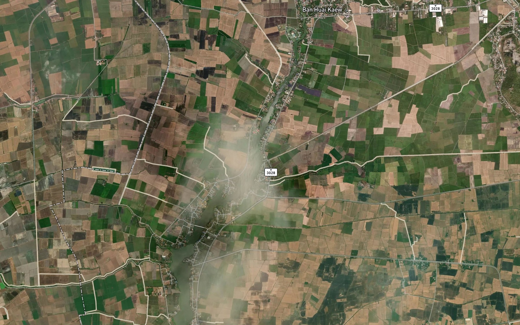 Satellite map of the Khlong Sip Si Khwa
