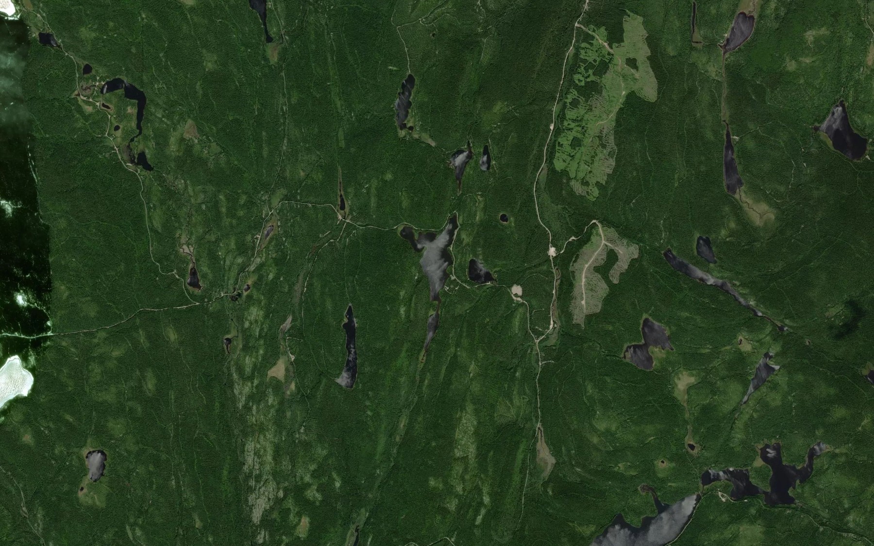 Satellite map of the Lac Current