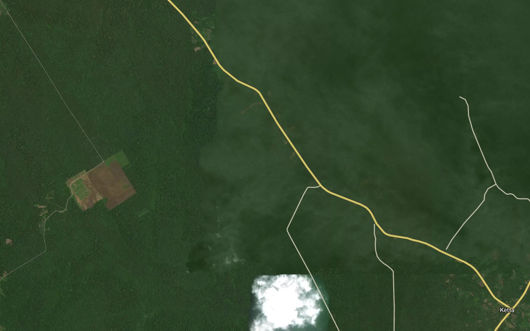 Satellite map of the Kandeko II