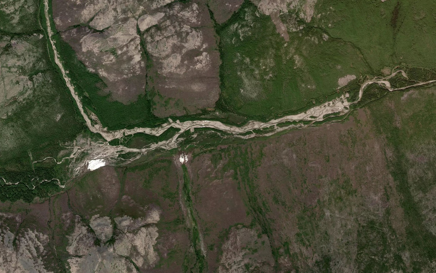 Satellite map of the Ulukitkan