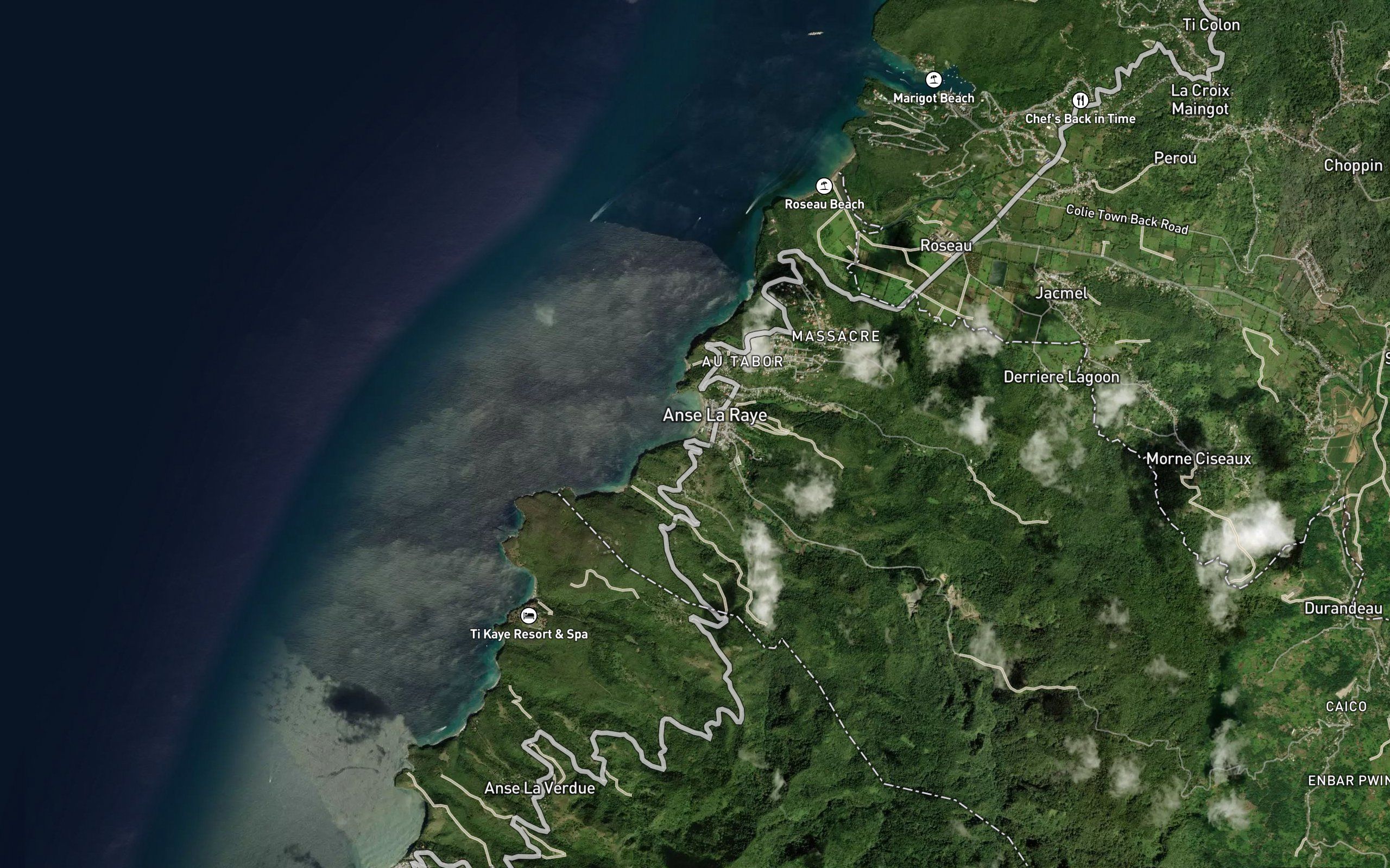 Grande Riviere de l'Anse La Raye
