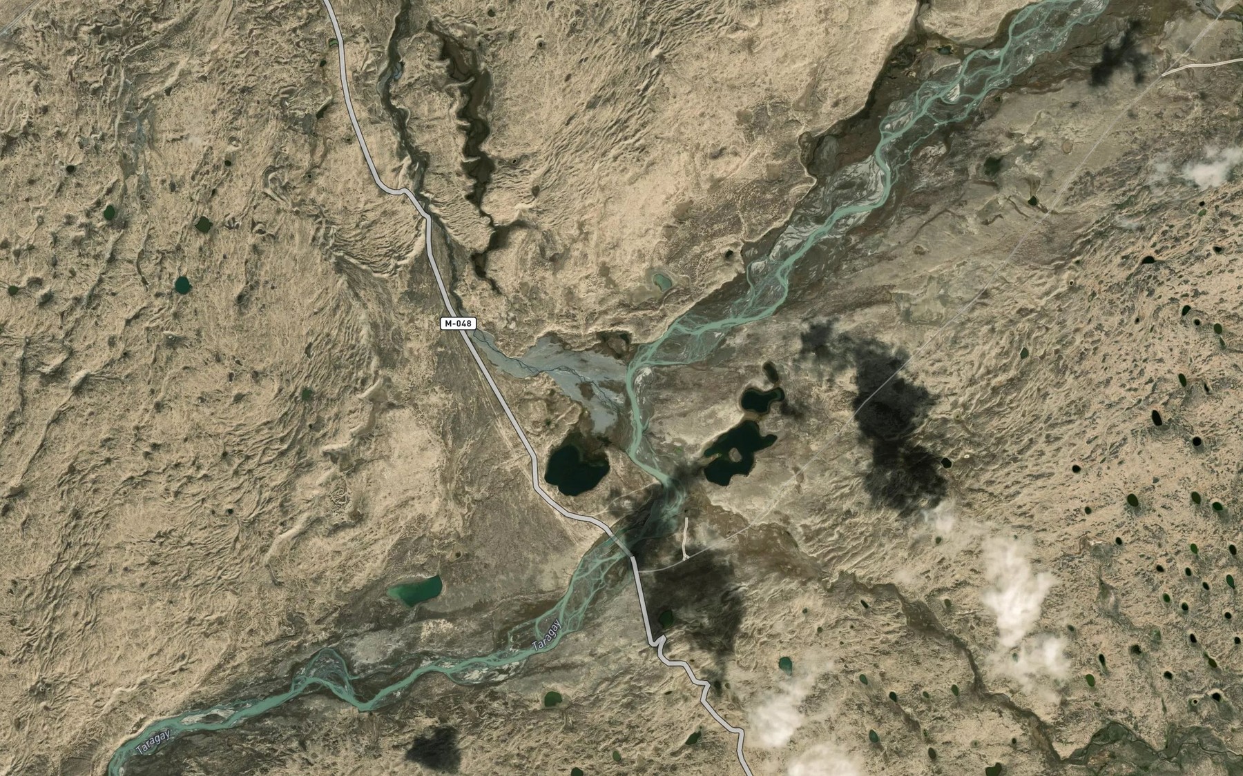 Satellite map of the Suyek