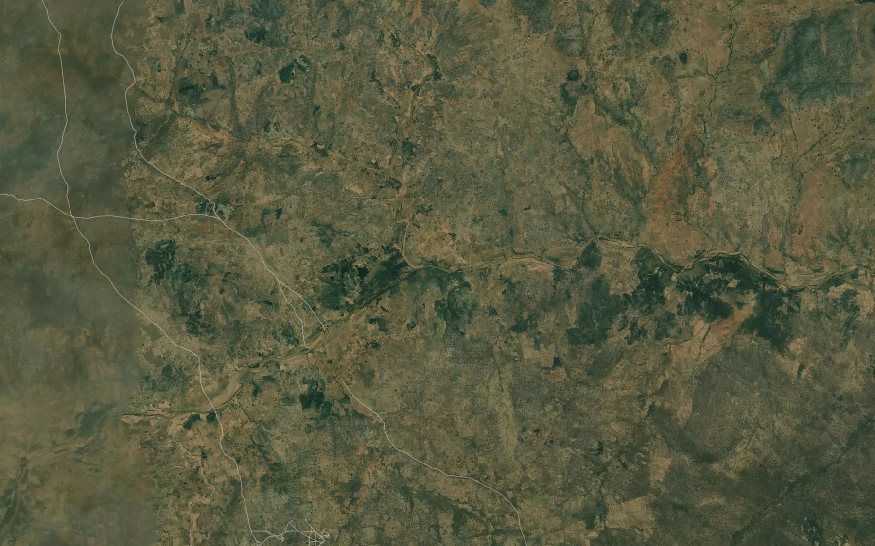 Satellite map of the Tandi