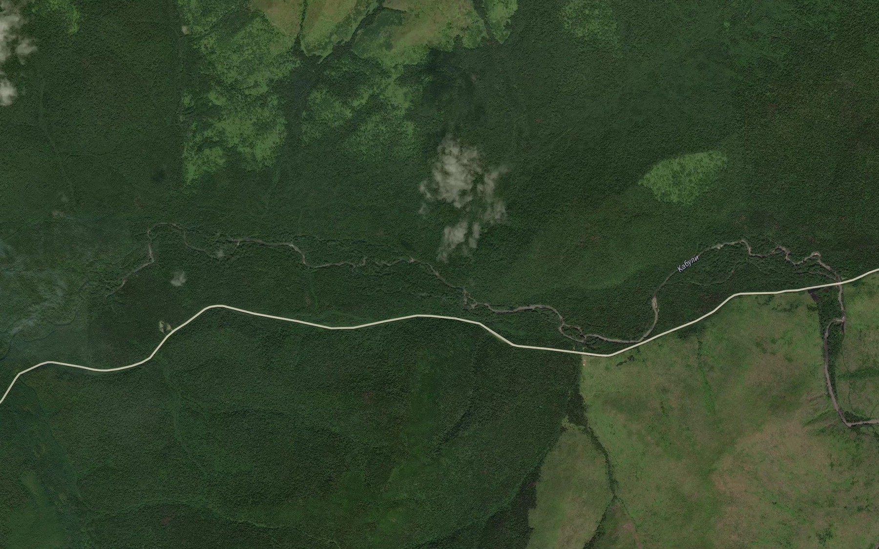 Satellite map of the Mogzi