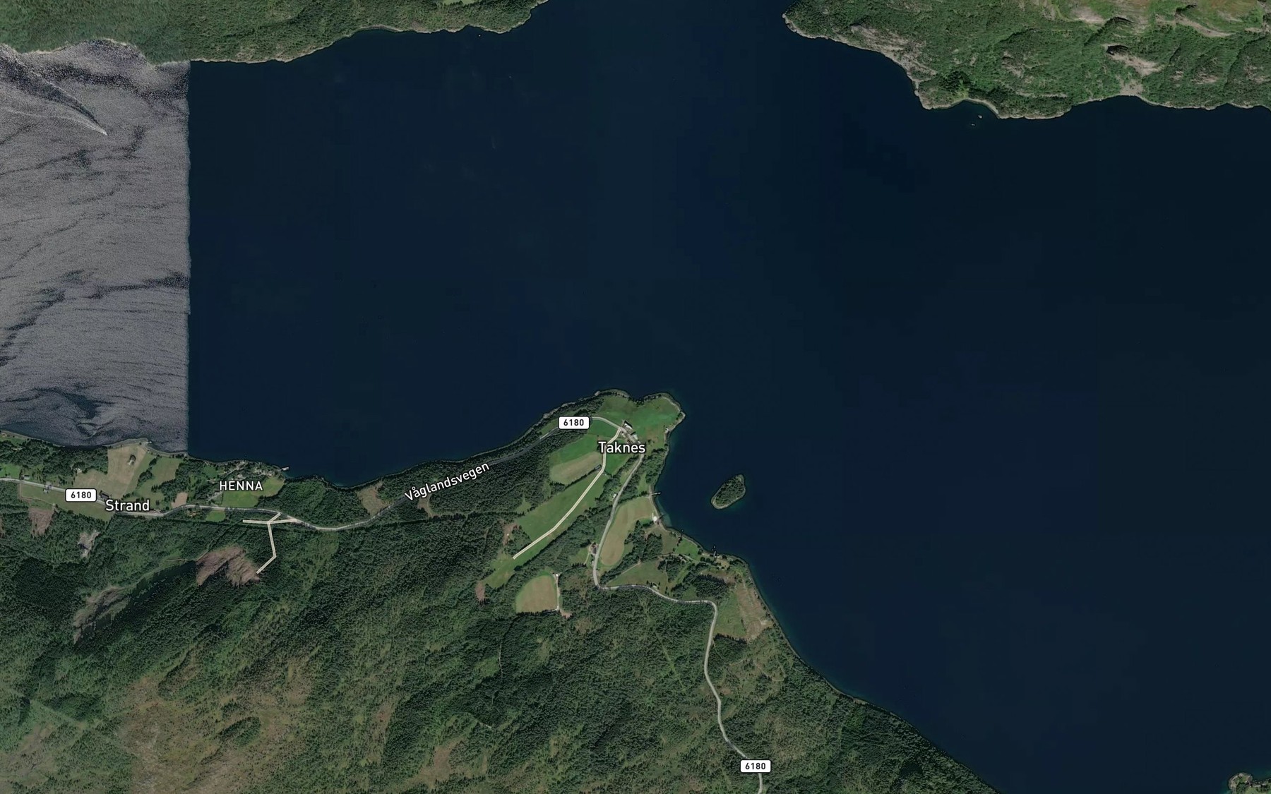 Satellite map of the Vikaholet