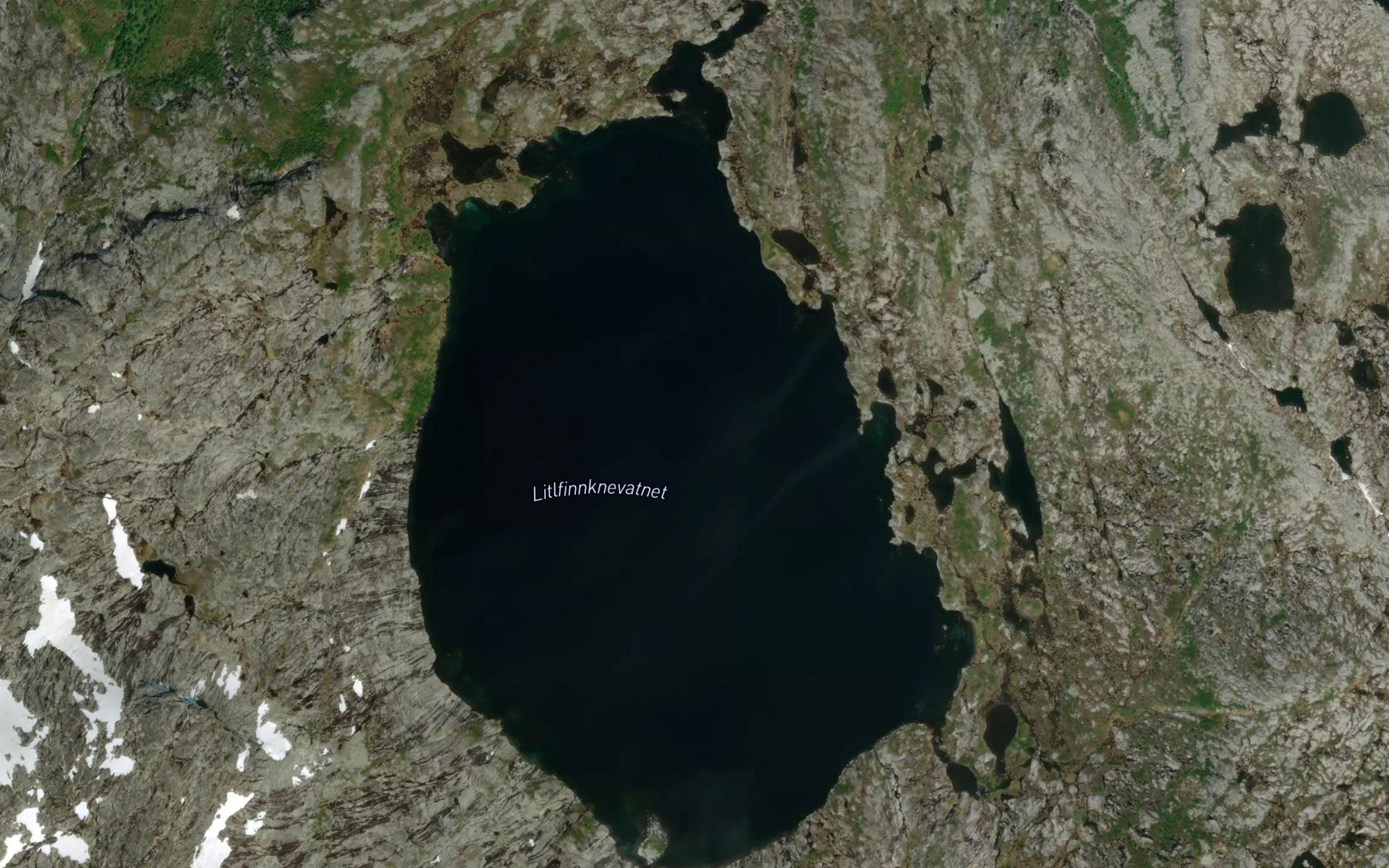 Finnknevatnet,litle