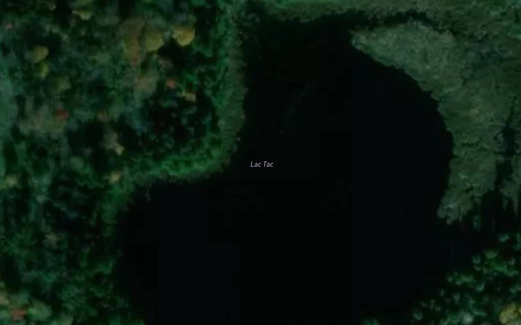 Satellite map of the Lac Tac