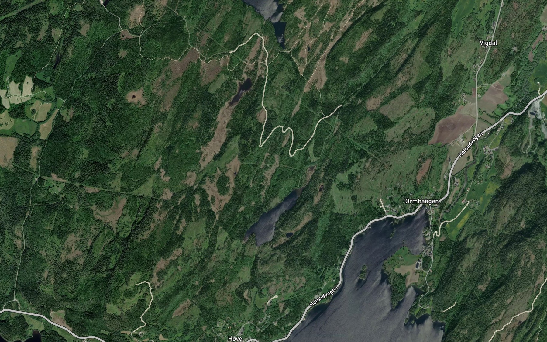Satellite map of the Solasbekken