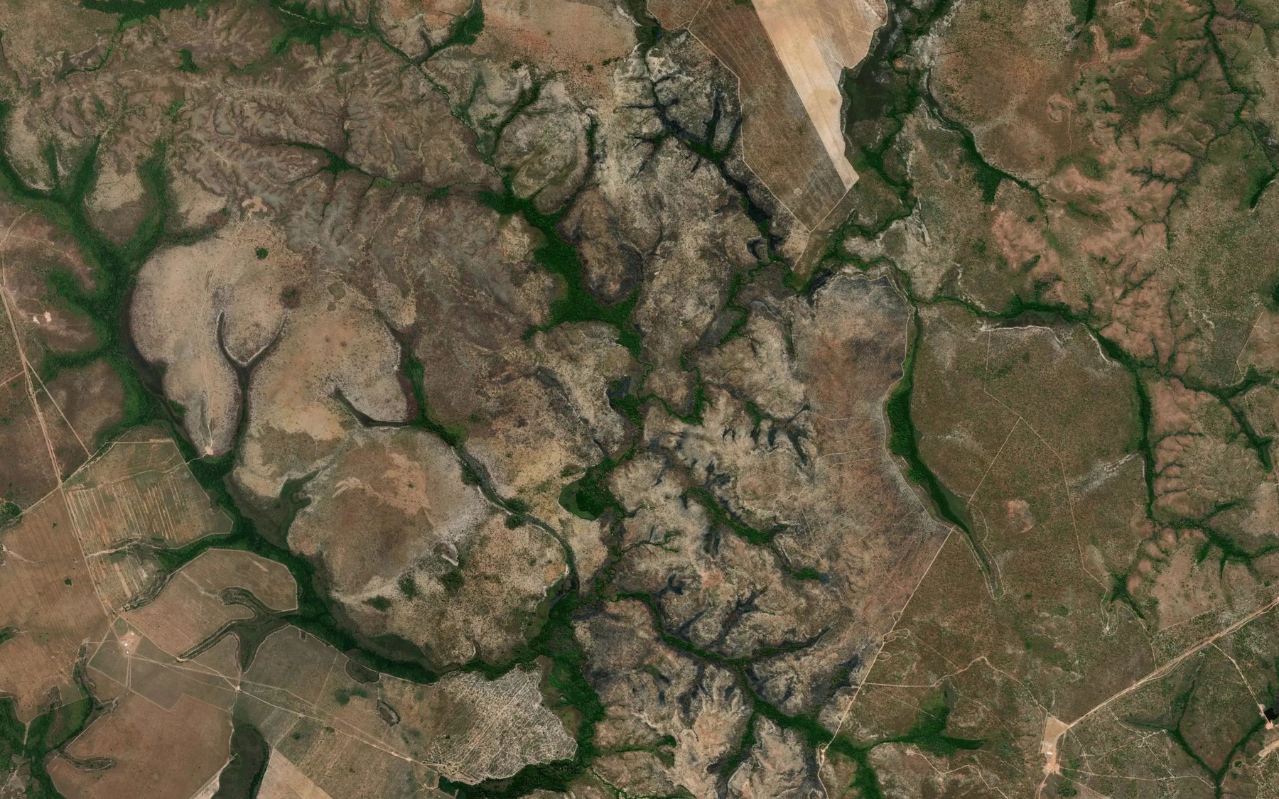 Satellite map of the Brejo dos Piloes