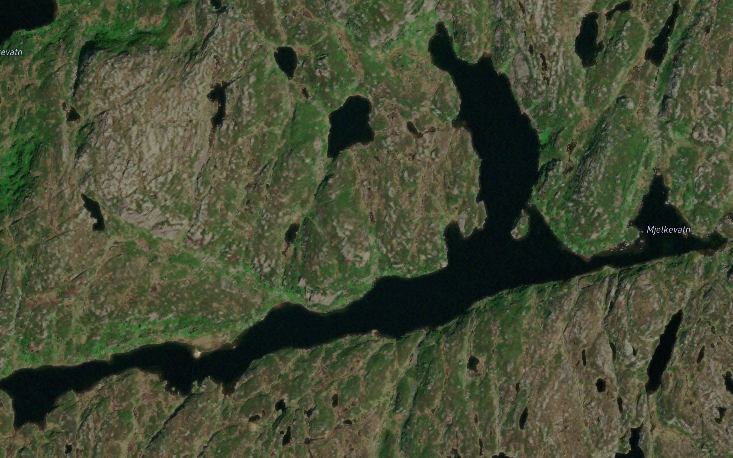Mjelkevatn,stora