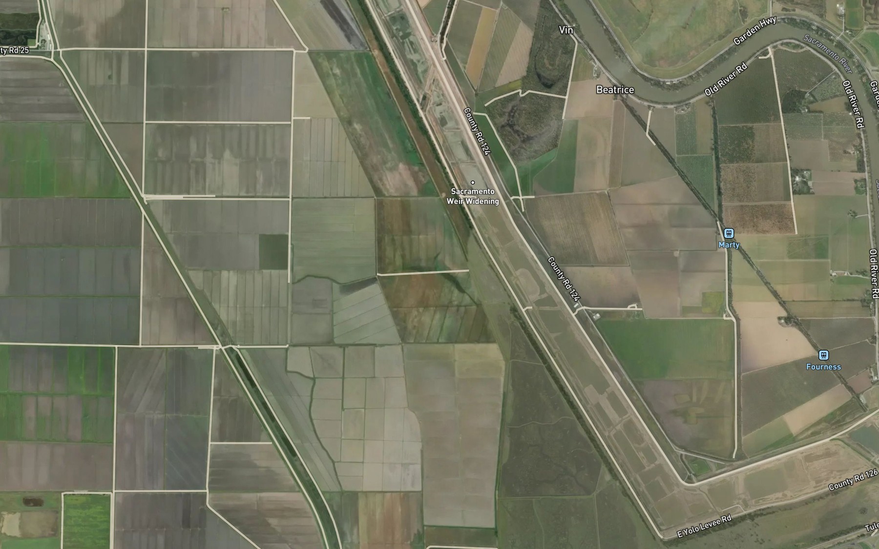 Satellite map of the Todhunters Lake (historical)