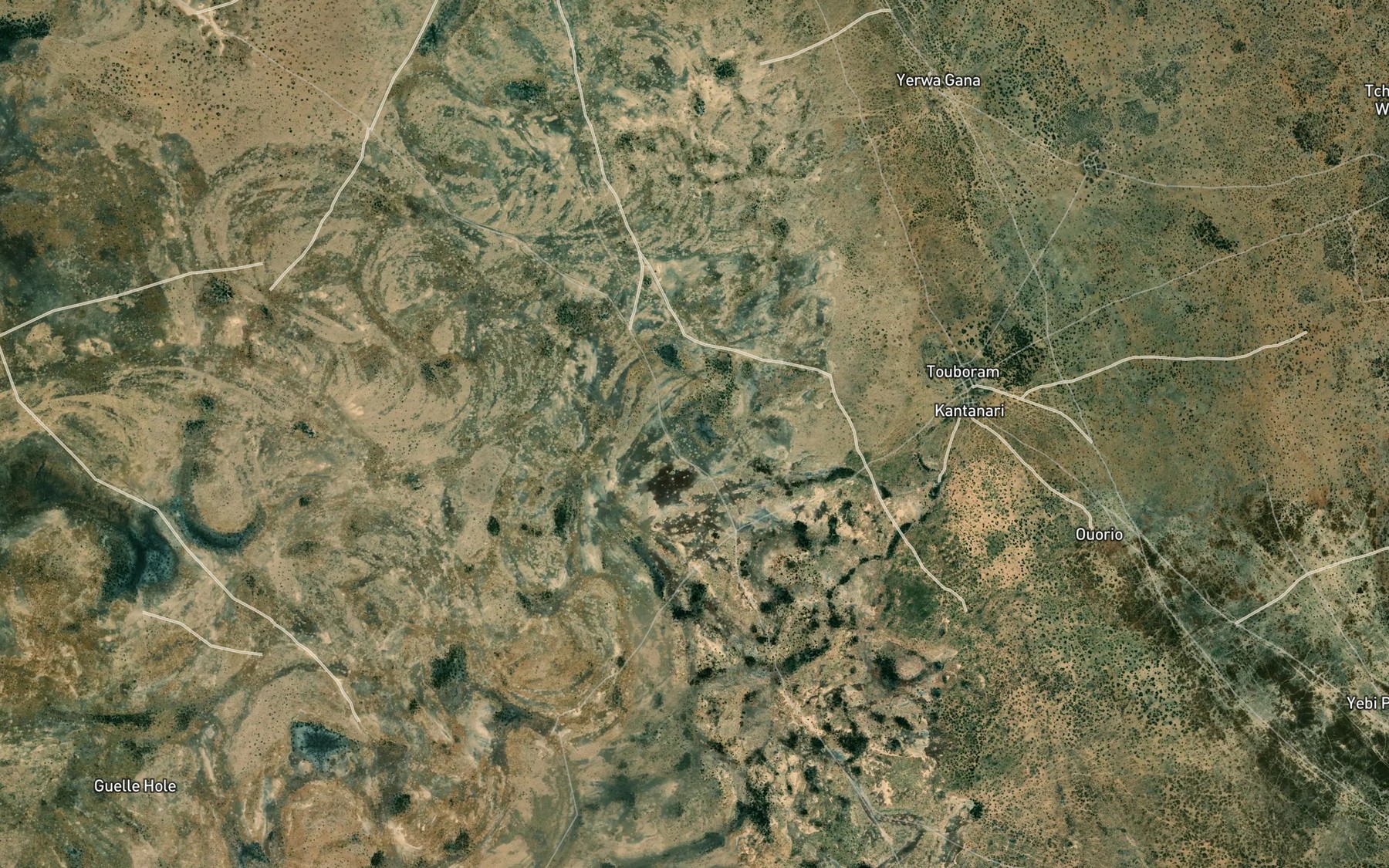 Satellite map of the Rahad Diarom
