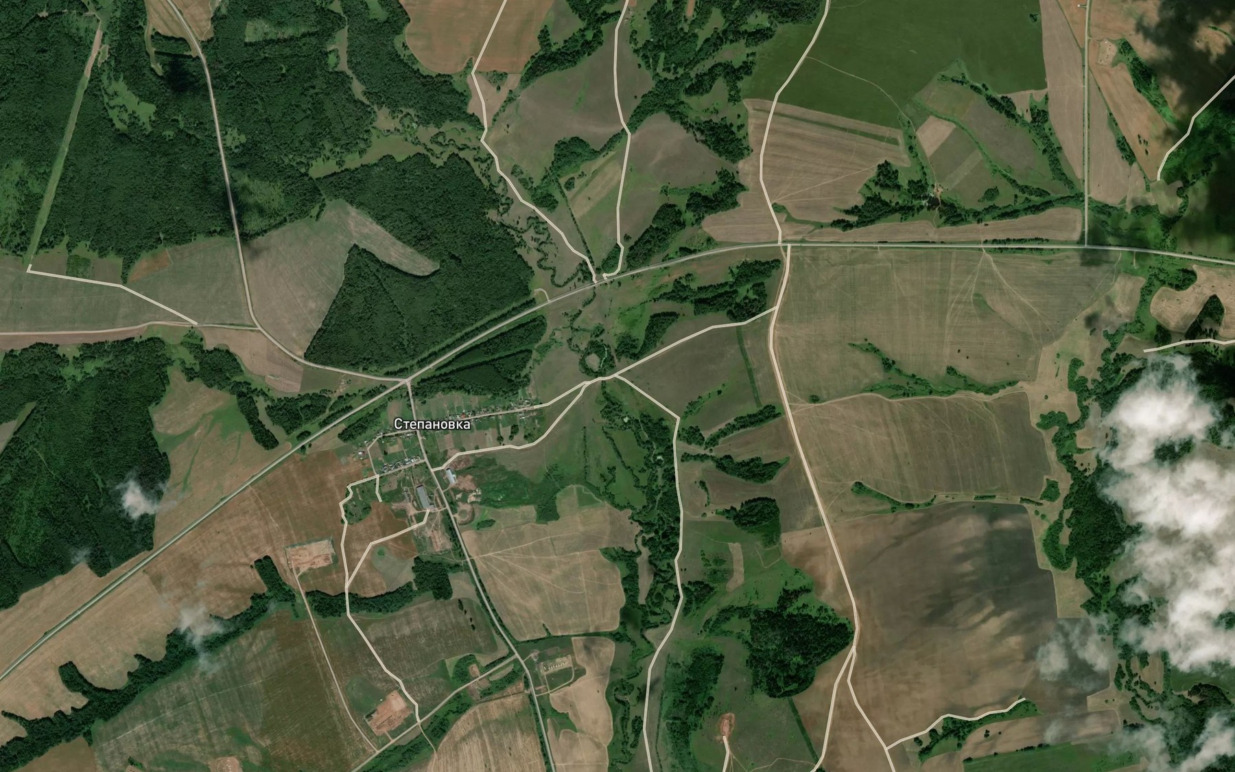 Satellite map of the Kitryum