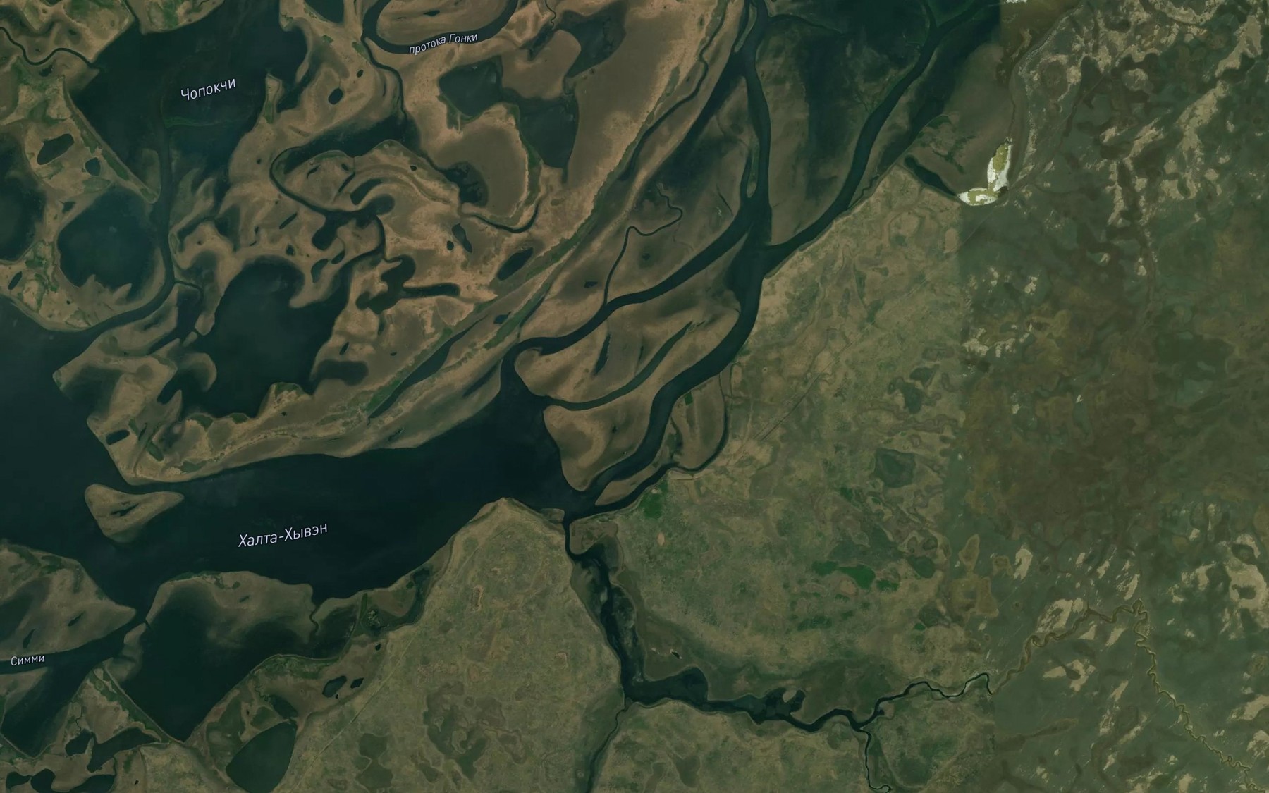 Satellite map of the Nurmin