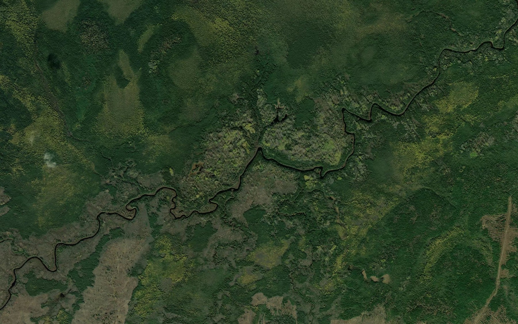 Satellite map of the Amundsen Creek