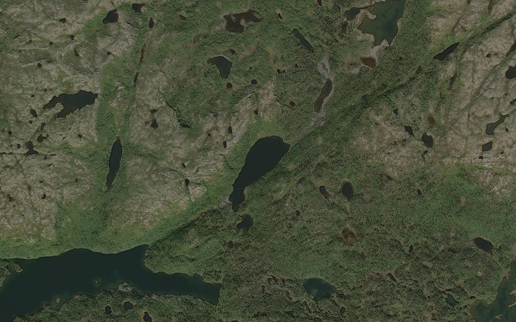 Satellite map of the Jouninjarvi