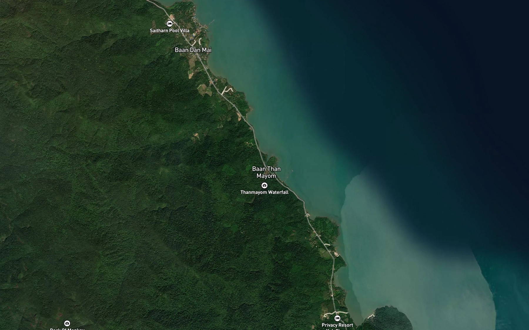 Satellite map of the Khlong Than Mayom