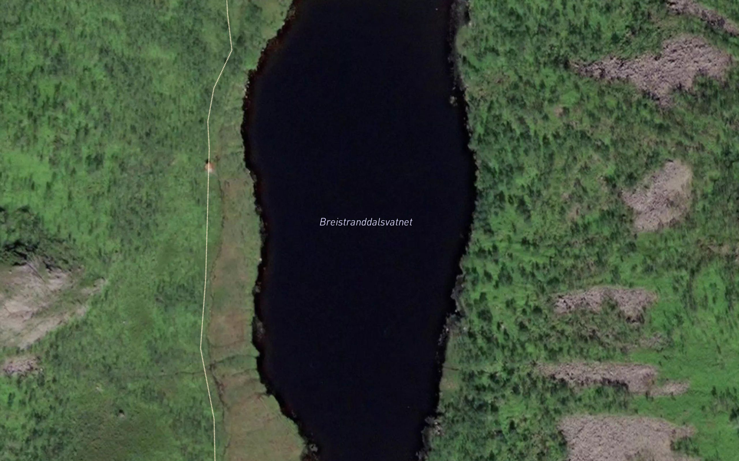 Breidstranddalsvatnet