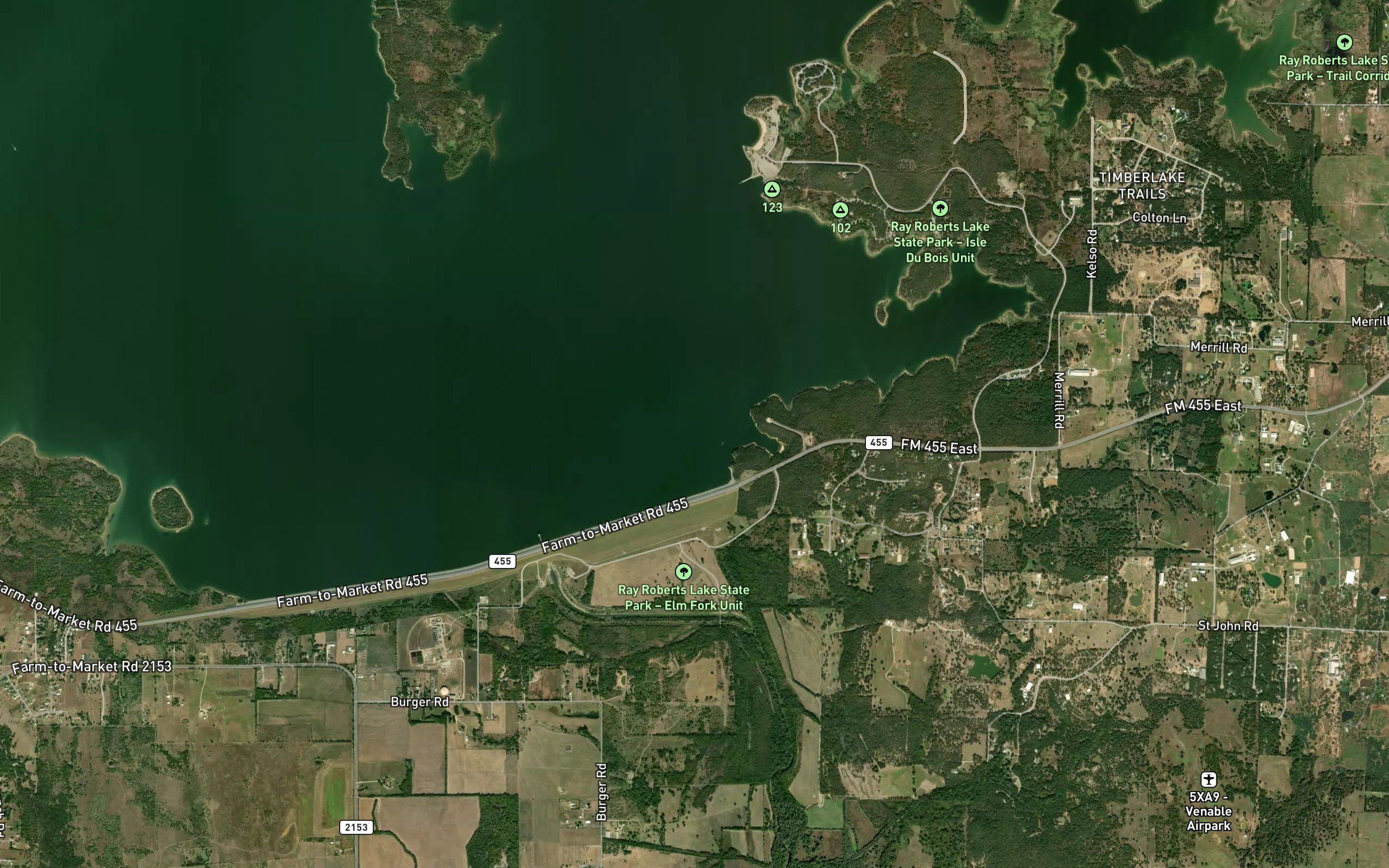 Isle du Bois Creek
