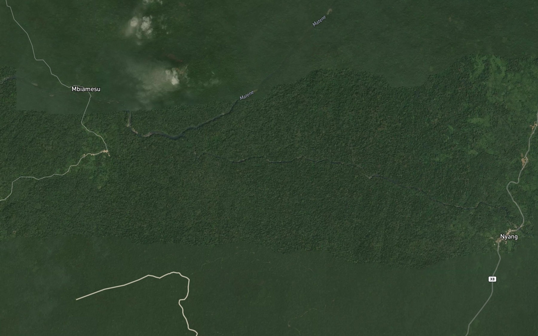 Satellite map of the Mabenre
