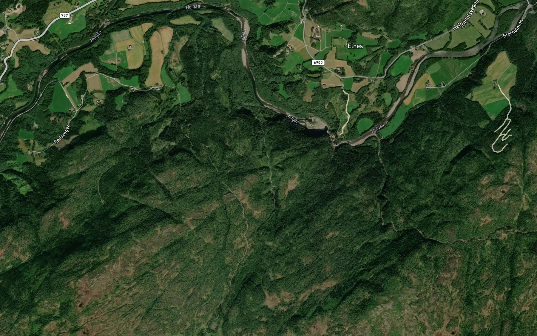 Satellite map of the Mugda