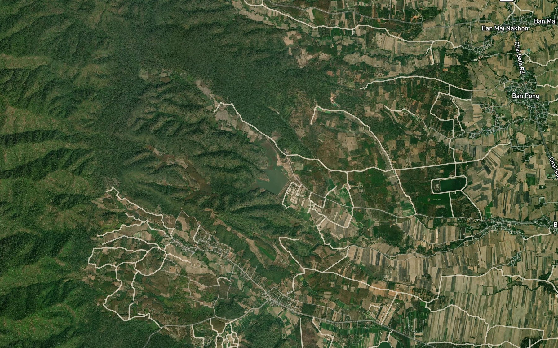 Satellite map of the Ang Kep Nam Huai Mae Tum