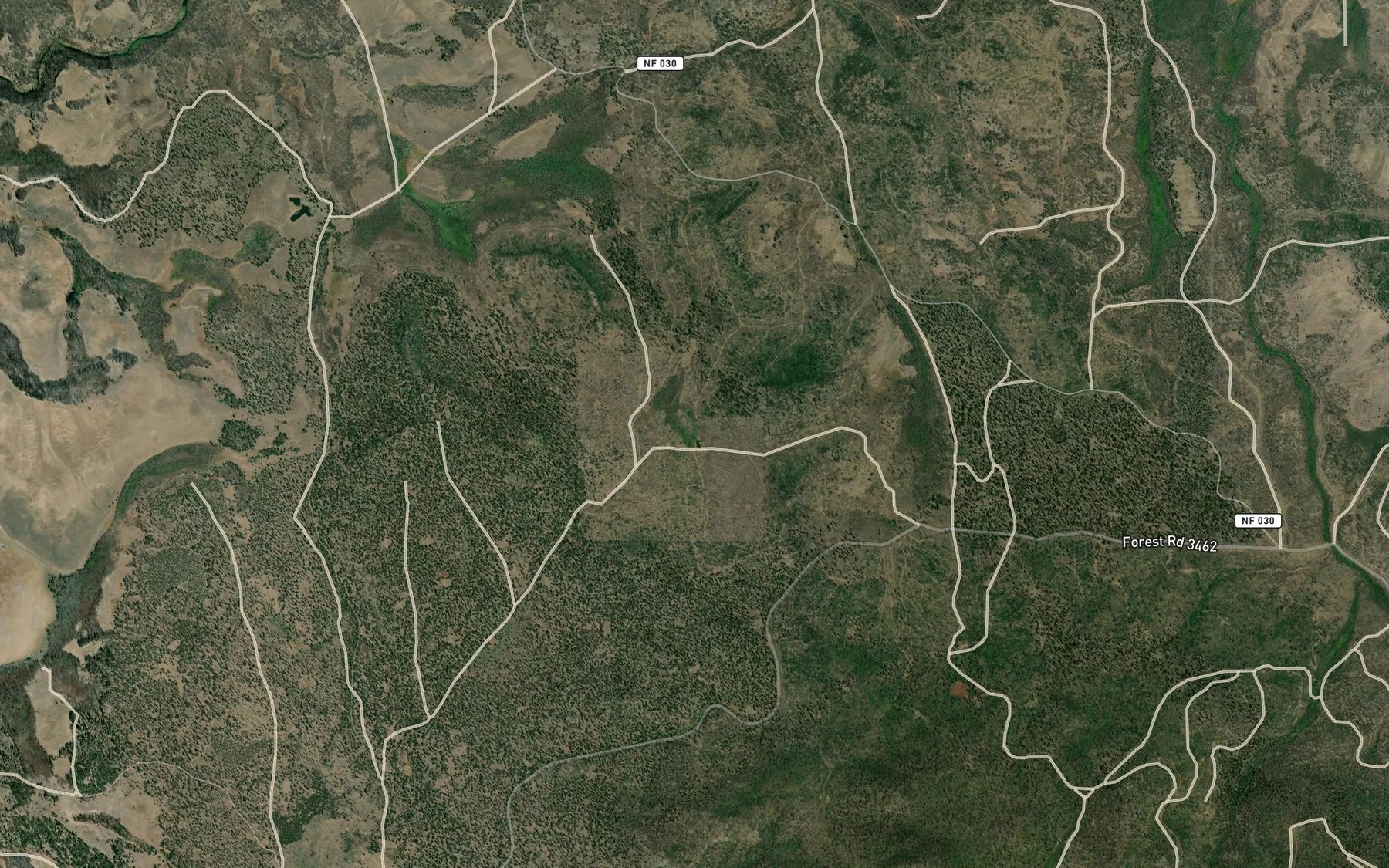 Satellite map of the Godowa Spring