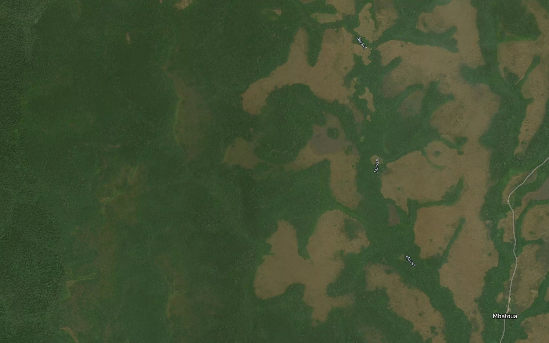 Satellite map of the Meloumvi