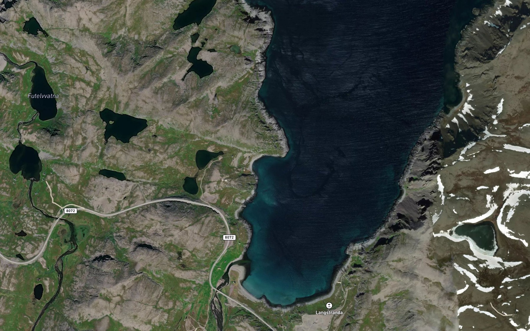 Satellite map of the Hamna