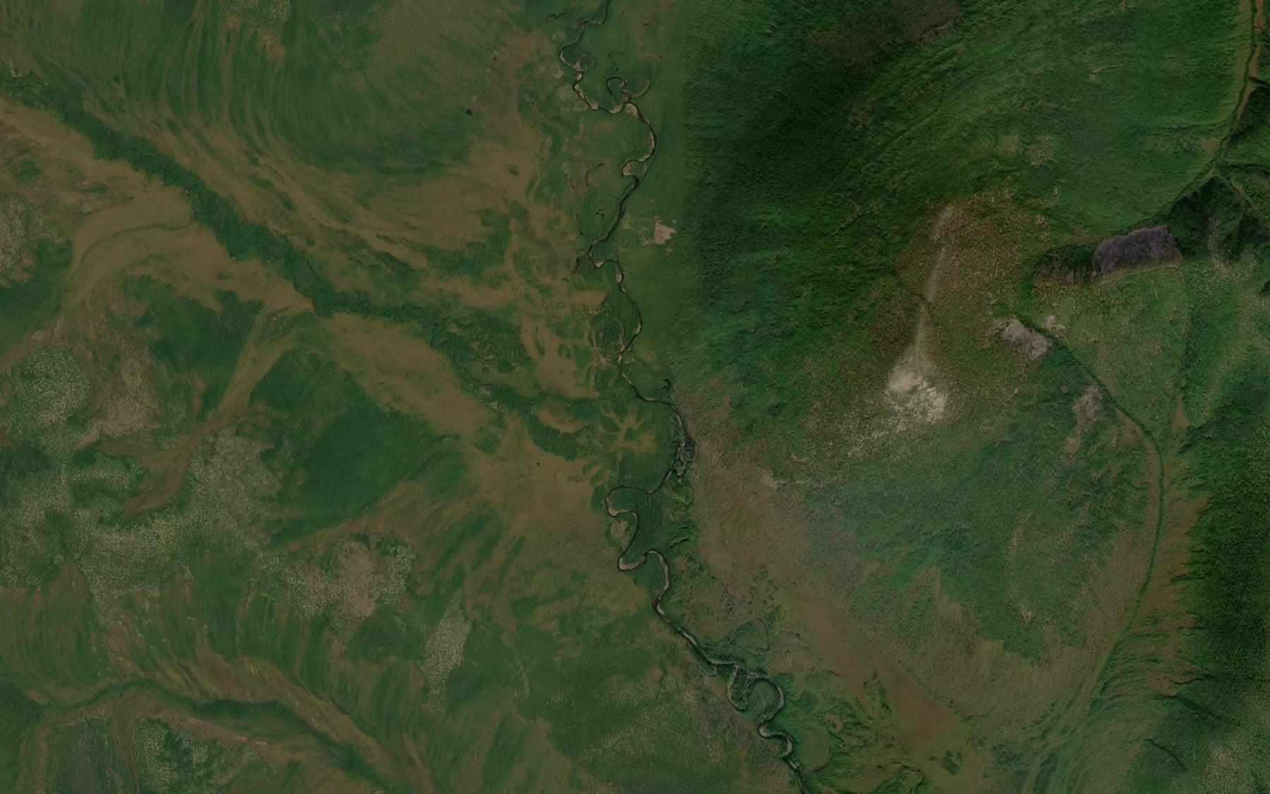 Satellite map of the Mar'