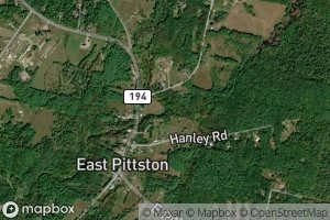 Satellite map of the East Branch Eastern River