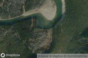 Satellite map of the Ah Clem Creek