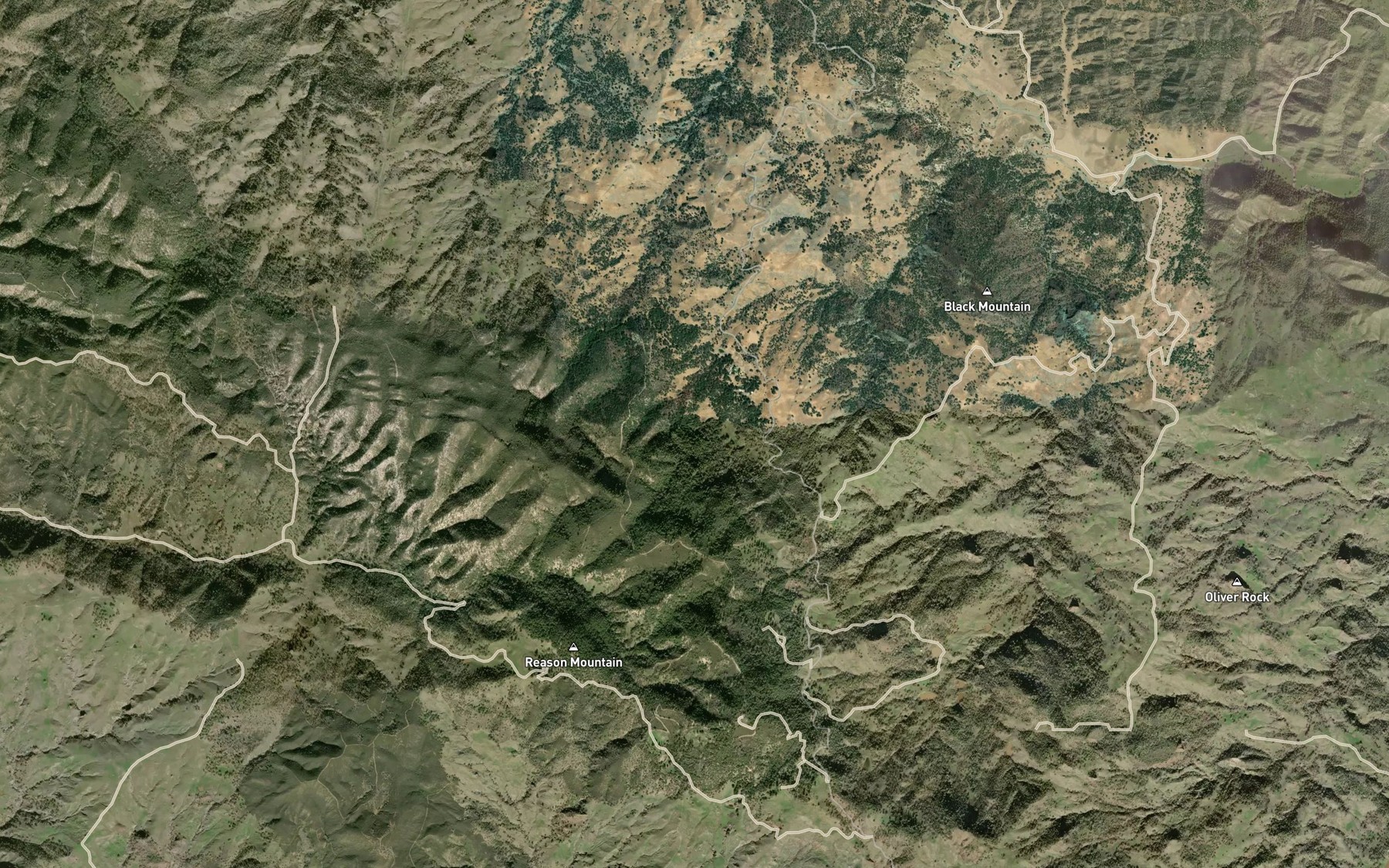 Satellite map of the Marcelin Spring