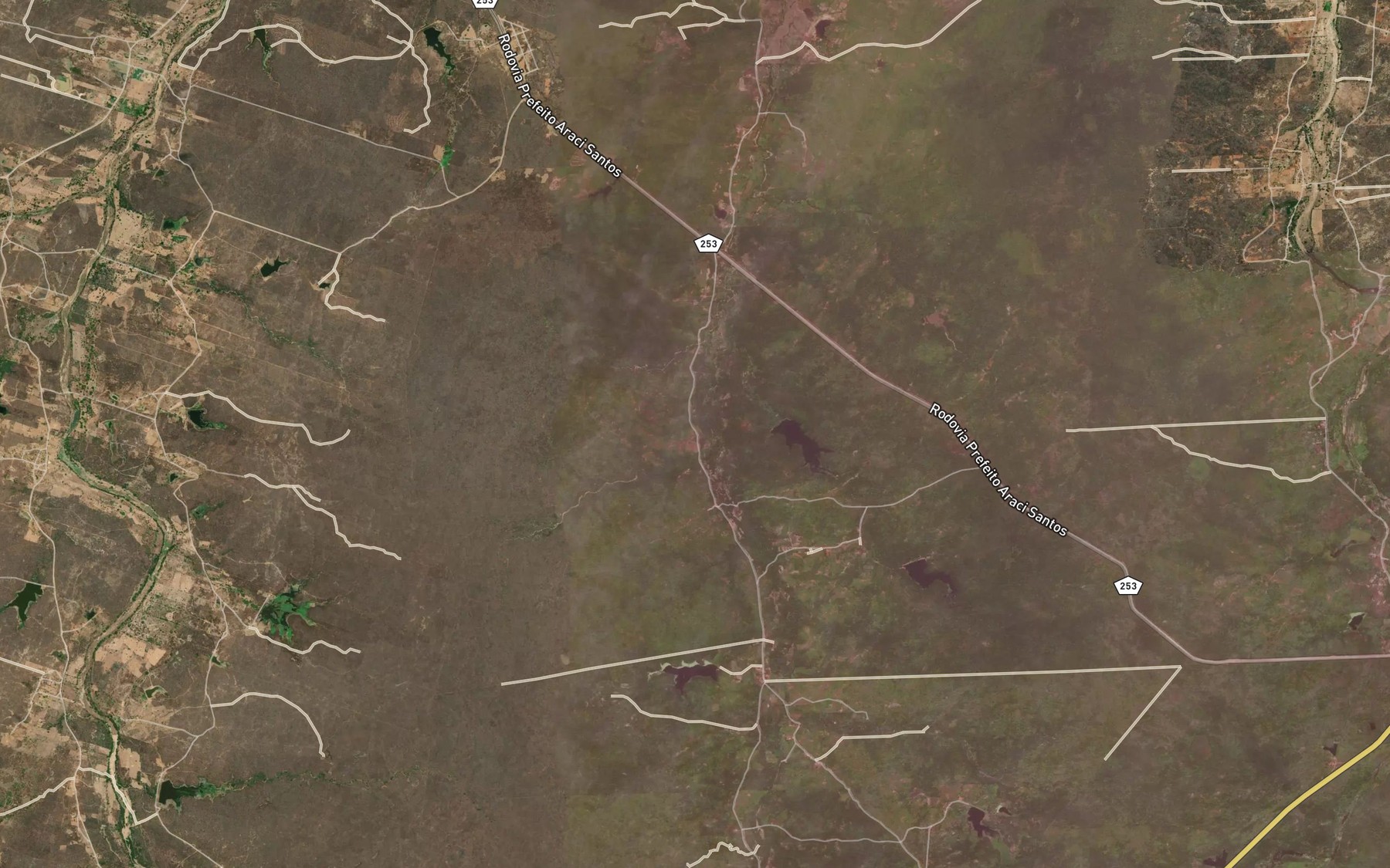 Satellite map of the Riacho Condado