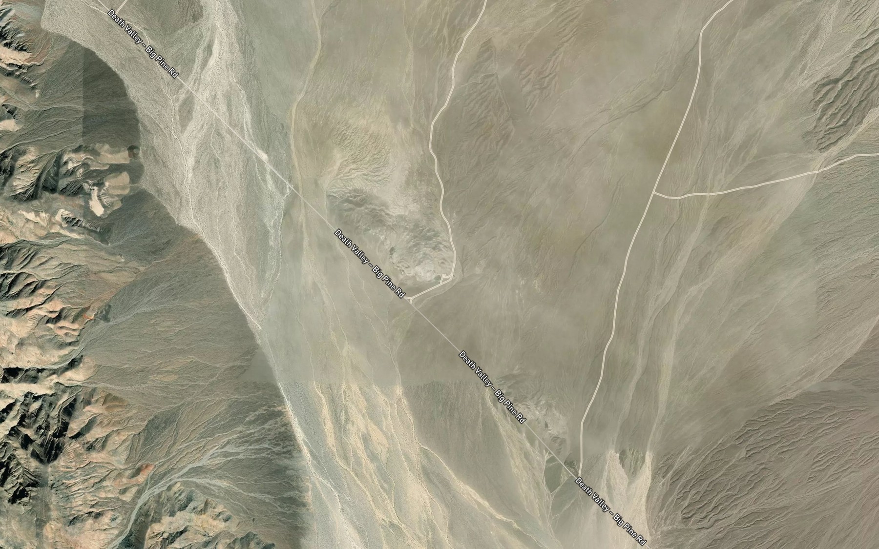 Satellite map of the Sand Spring