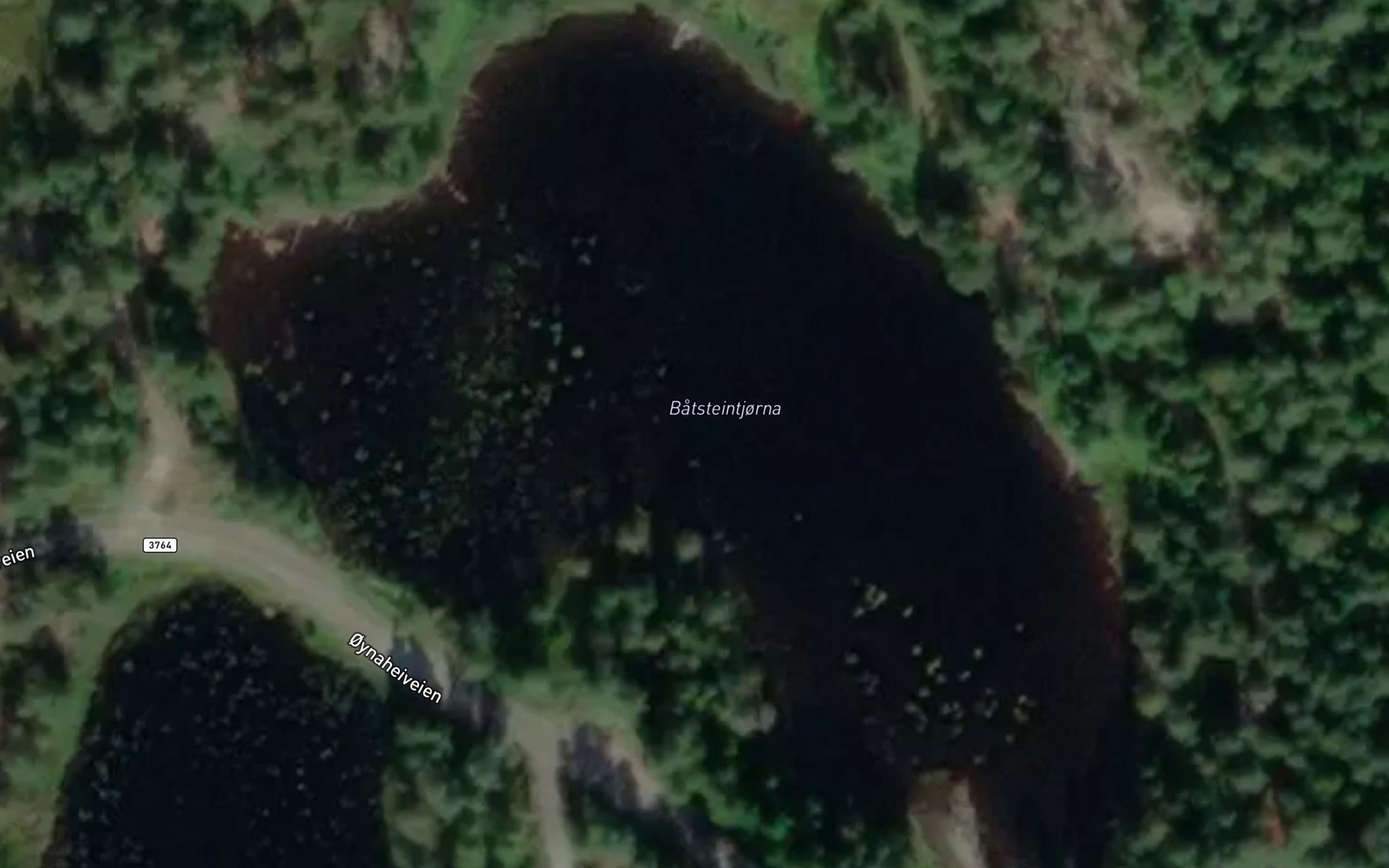 Satellite map of the Batsteintjorna