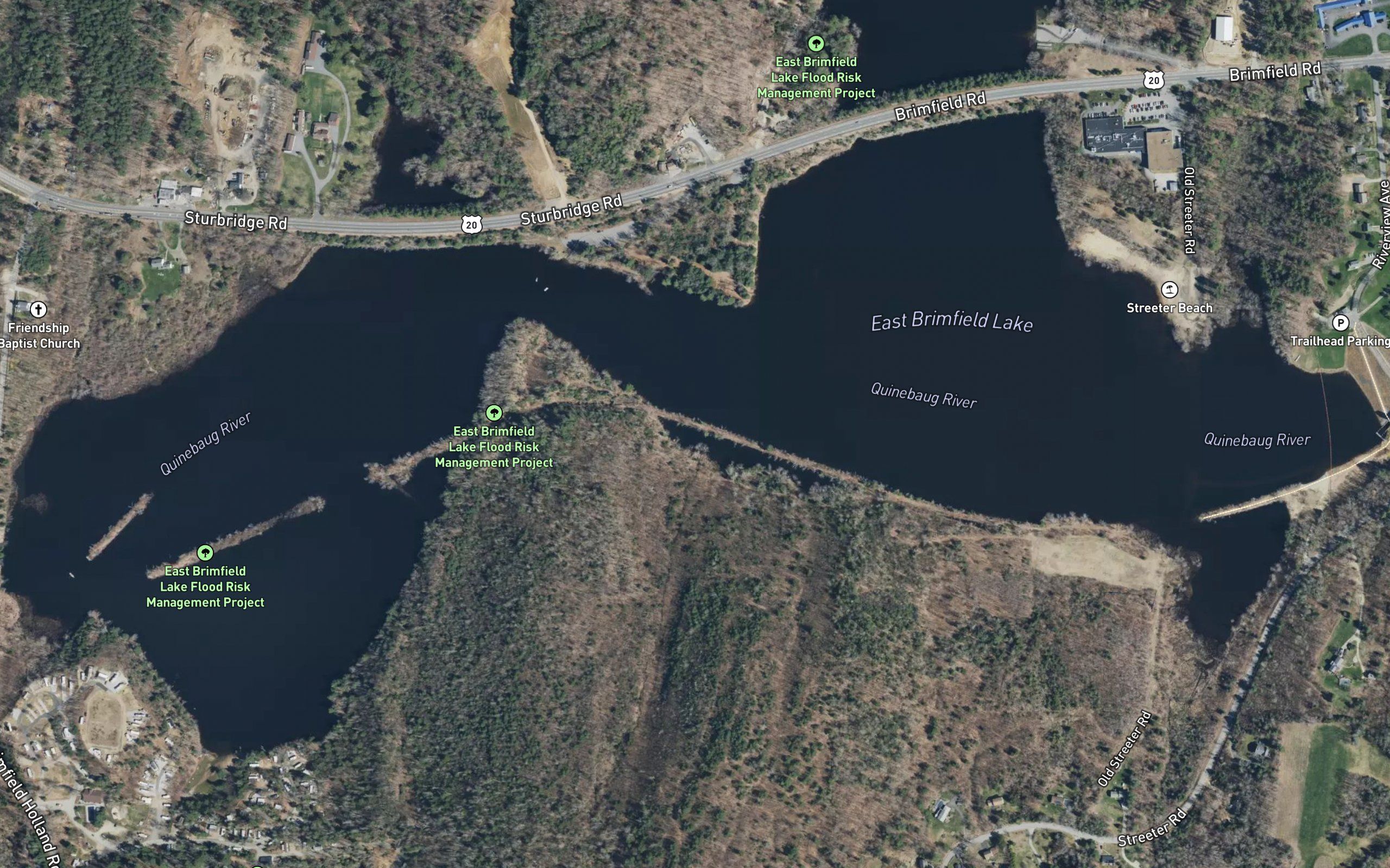 East Brimfield Lake