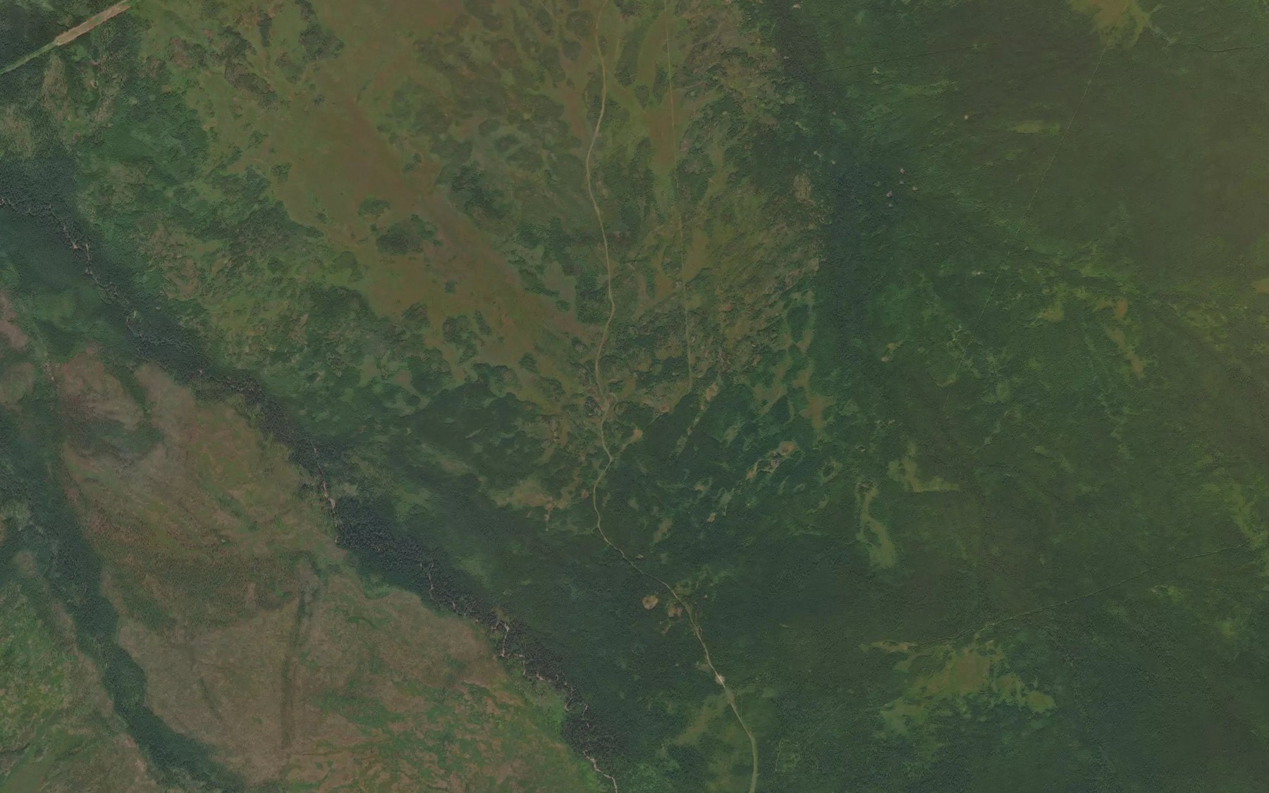 Satellite map of the Kurun-Gipdzha