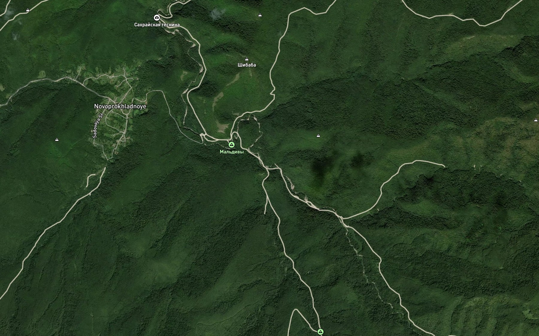 Satellite map of the Kuna
