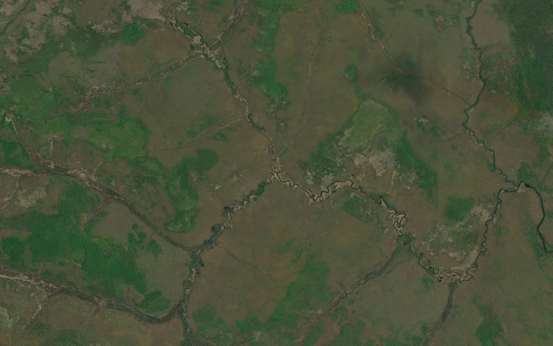 Satellite map of the Dyagdagle- Makit