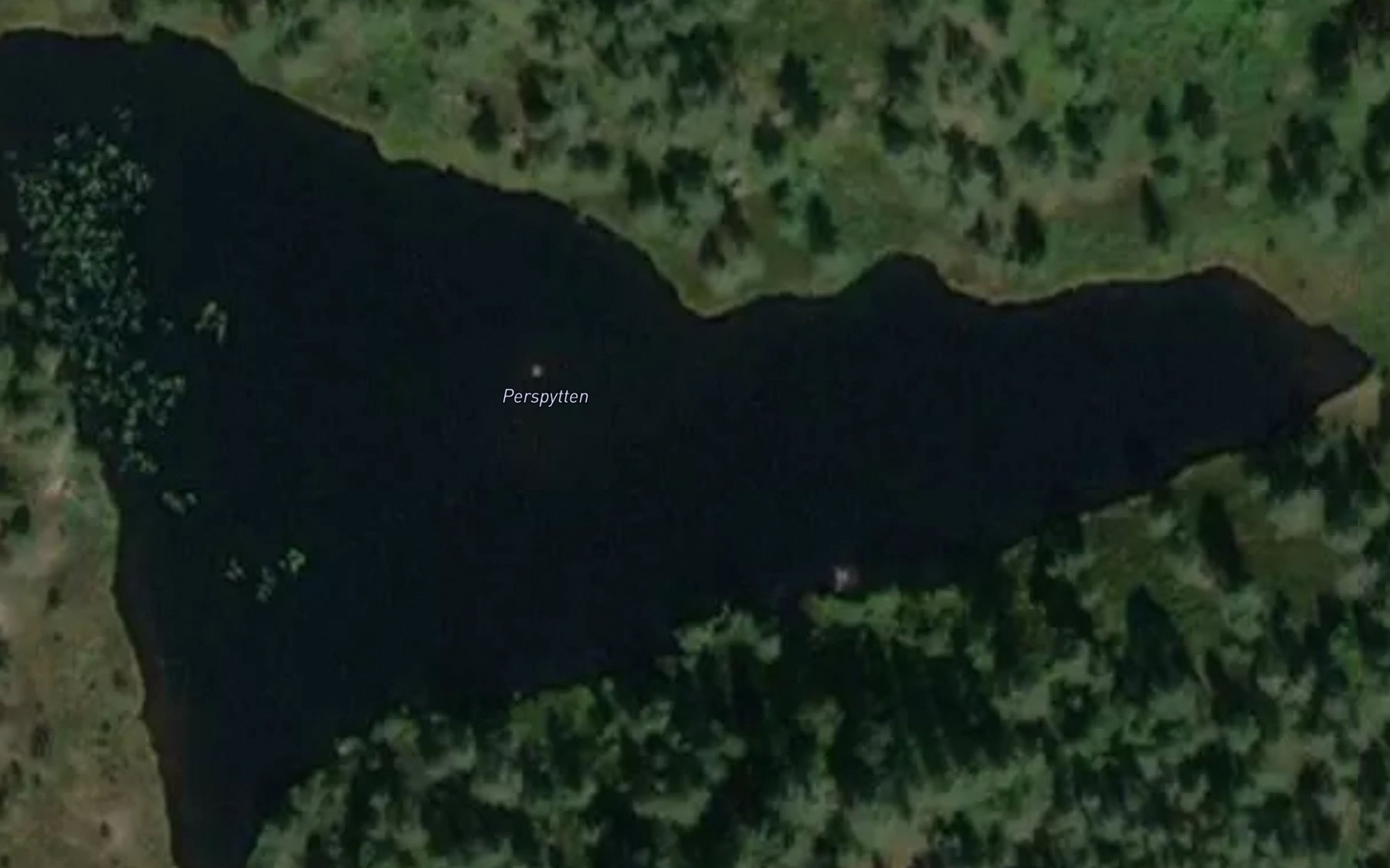 Satellite map of the Perspytten