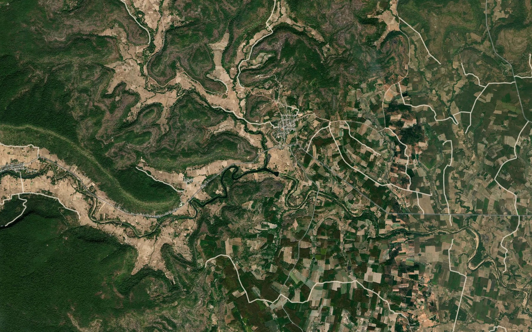 Satellite map of the Huai Sai