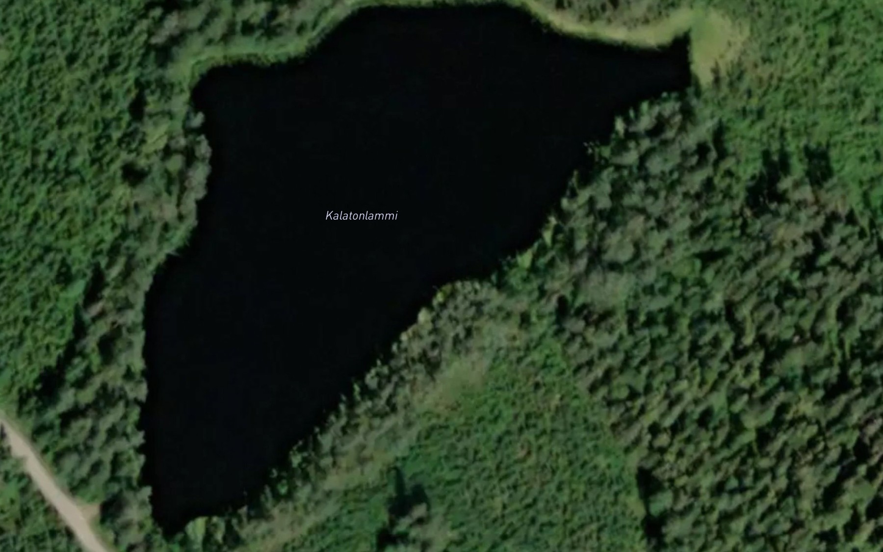 Satellite map of the Kalatonlammi