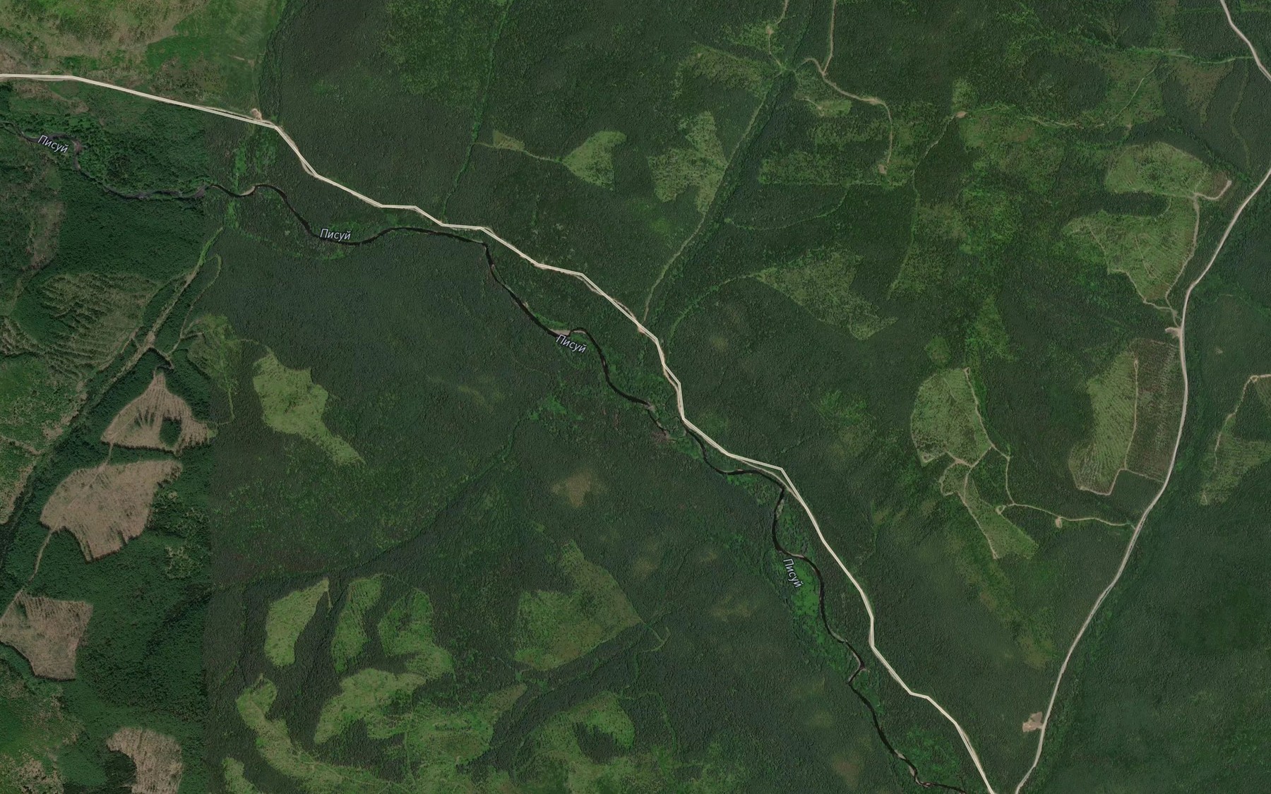 Satellite map of the Mulani-Dani
