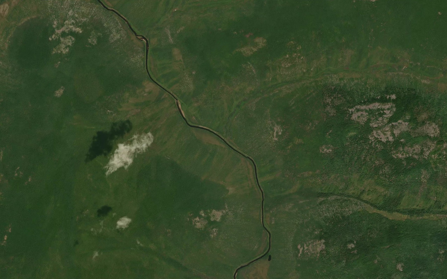 Satellite map of the Molodoy