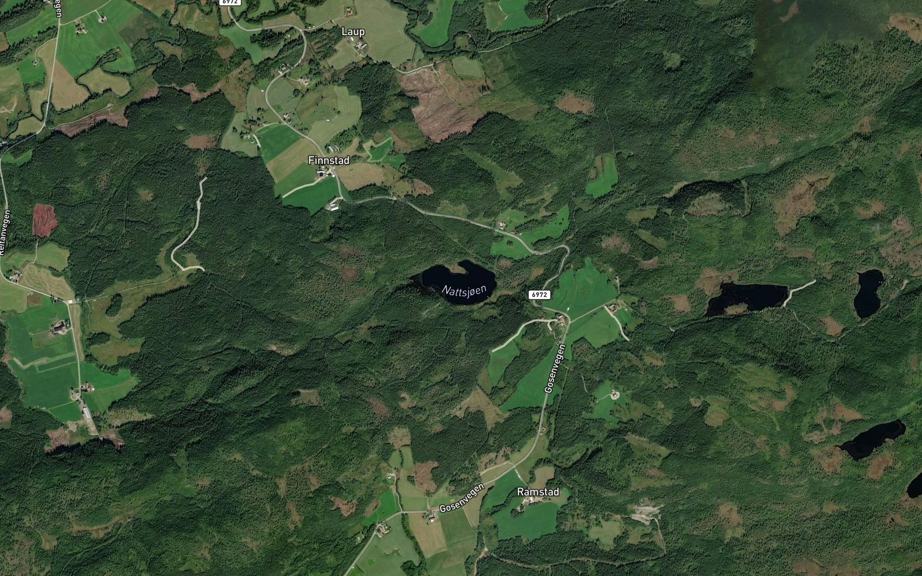 Satellite map of the Natsjoen